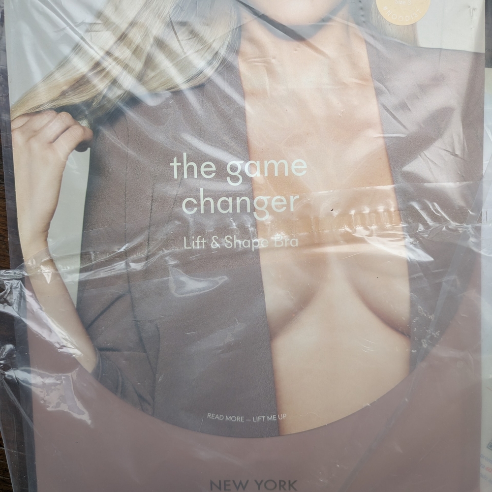 NEW NOOD Game Changer Lift & Shape Bra Sz 3 Buff